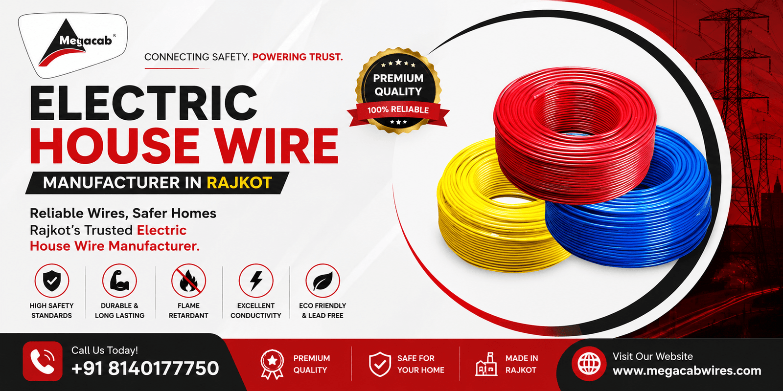 Electric House Wire Manufacturer in Rajkot