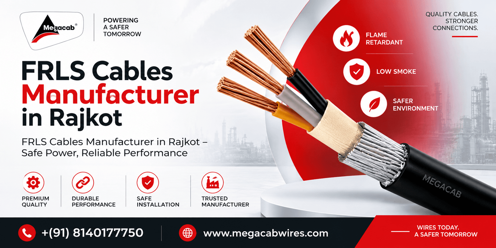 FRLS Cables Manufacturer in Rajkot