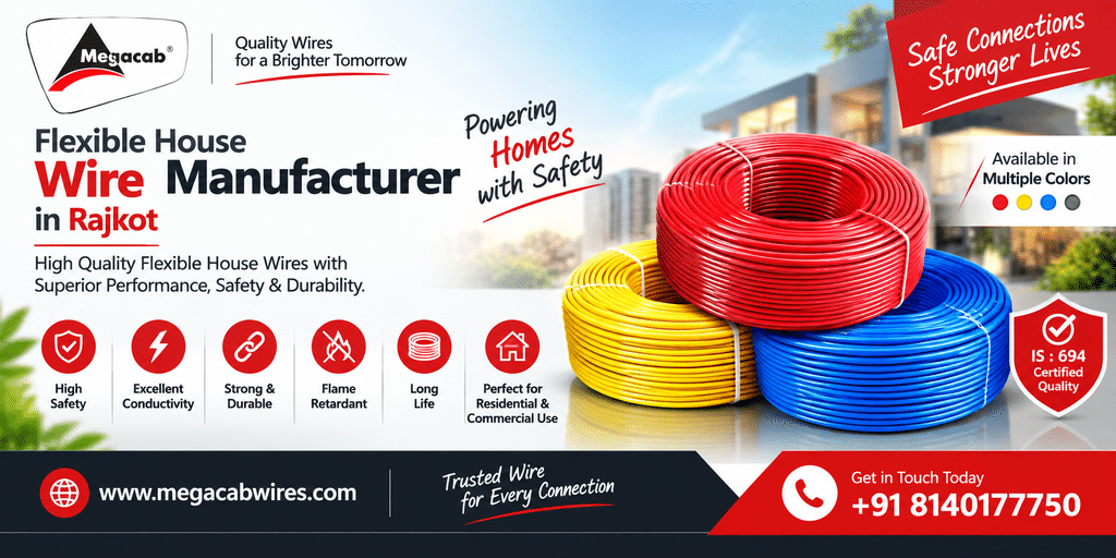 Flexible House Wire Manufacturer in Rajkot