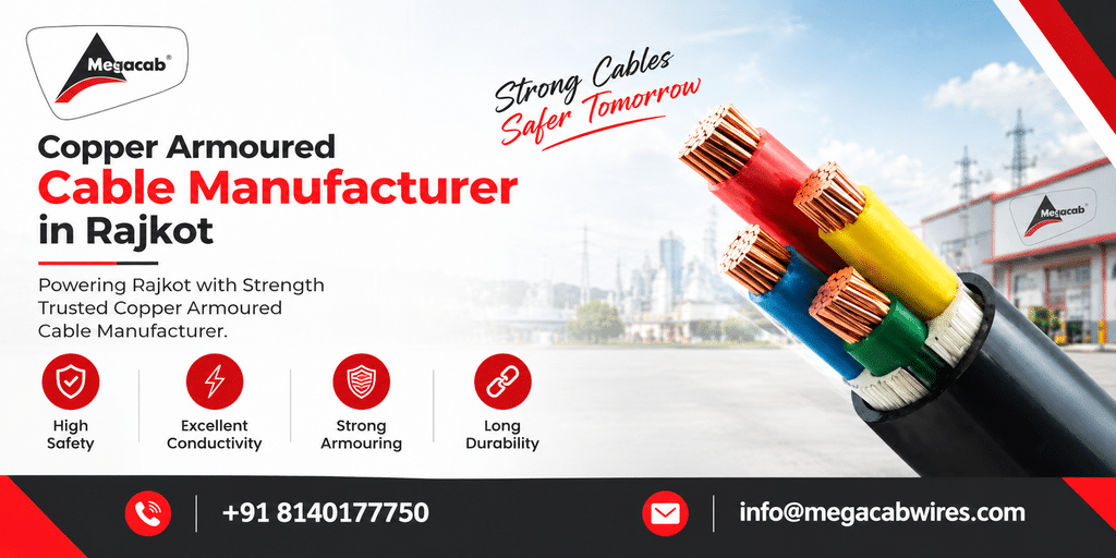 Copper Armoured Cable Manufacturer in Rajkot