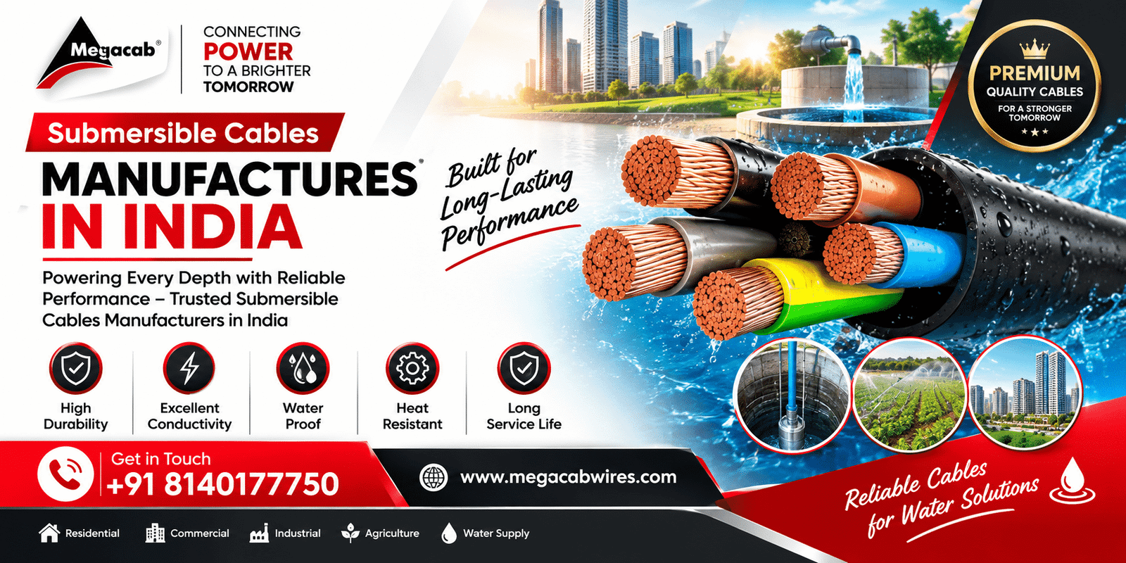 Submersible Cables Manufactures in India
