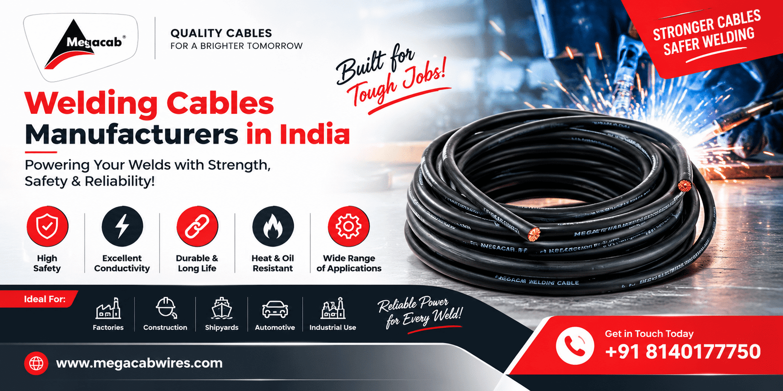 Welding Cables Manufacturers in India